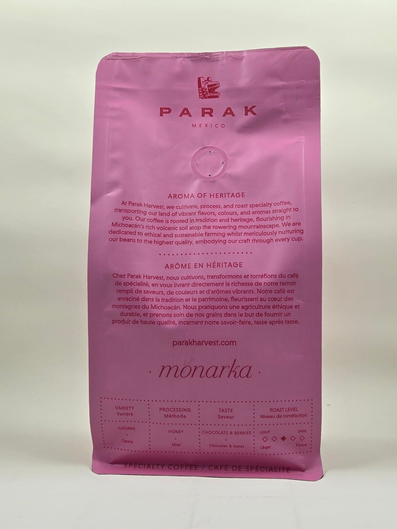 Monarka: Caturra, honey process, medium roast